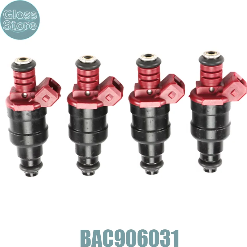 Repuestos de Auto: 4 Inyectores de Combustible de Alto Rendimiento BAC906031 para Volkswagen Golf 1991-1997 1H1 1.8L Volkswagen GOLF JETTA 2.0L Nuevo