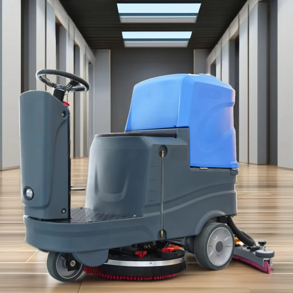 معدات تنظيف الأرضيات الصناعية شديدة التحمل بعرض امتصاص الماء 1000 مم للتجفيف السريع
