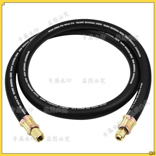 

Шланг для хладагента высокой пропускной способности диаметром 1/2 дюйма - соединители 3/8 дюйма и 1/4 дюйма, длина 6 футов