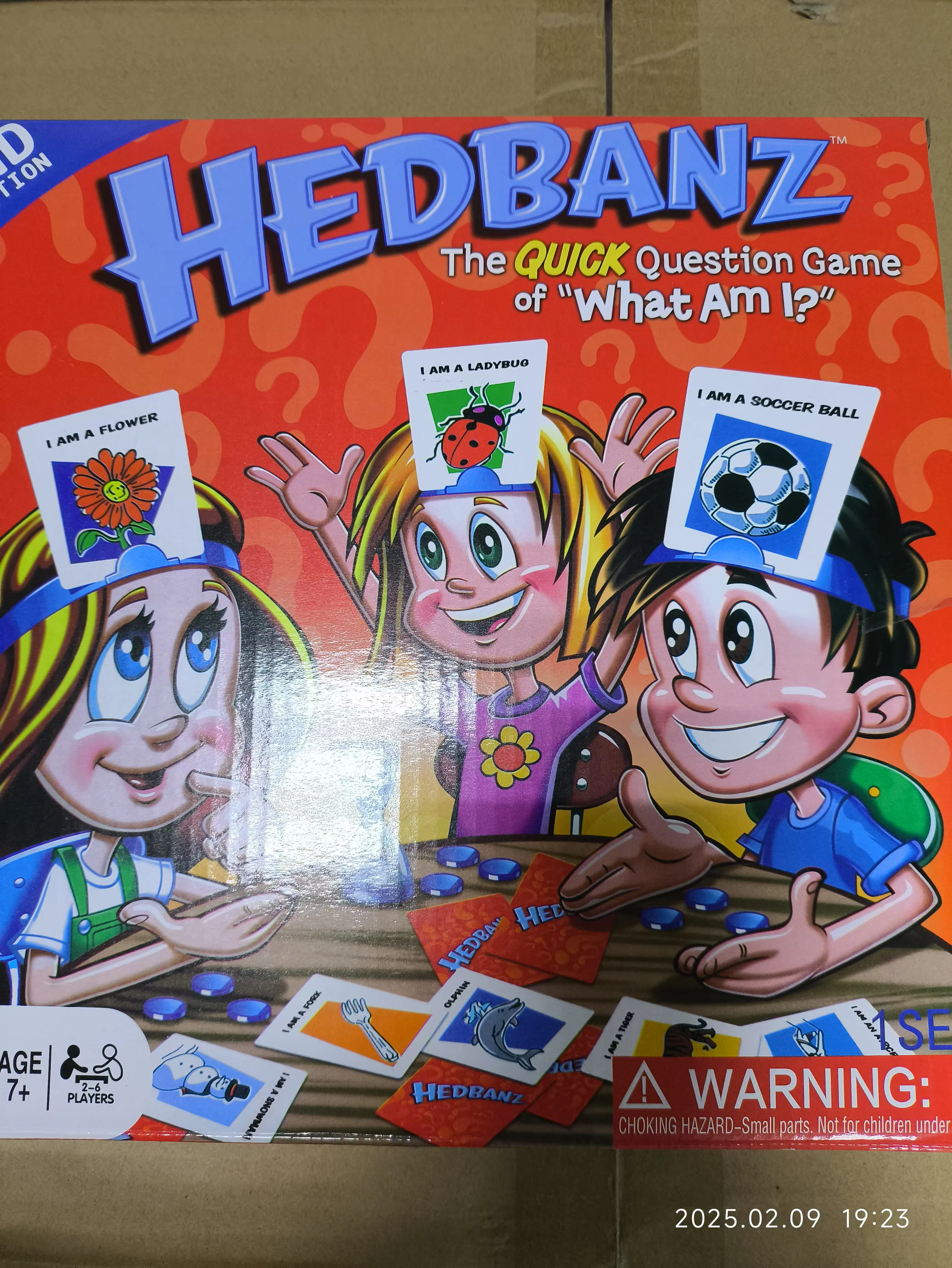 What am I HEDBANZ GAME I said, guess who I am for entertainment, game toys, Party Supplies Parent child interactive games