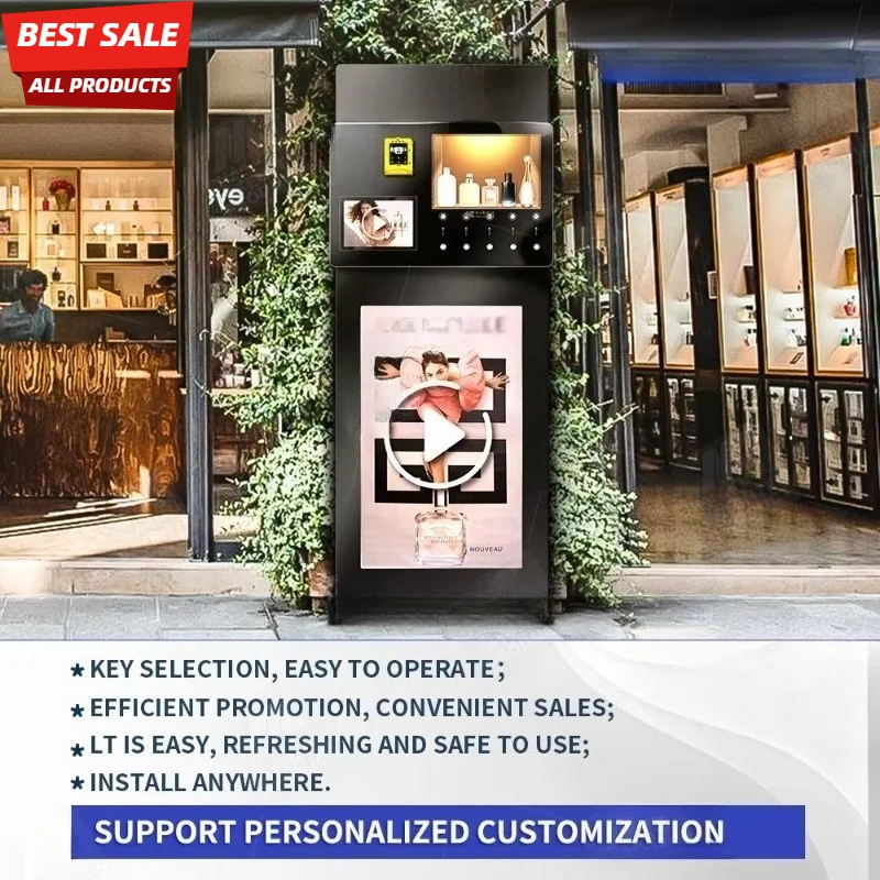 24 Multi-tank Fragrance Vending Enabled Cloud-Based Management Remote Monitoring Perfume Vending Machine Customized view 6