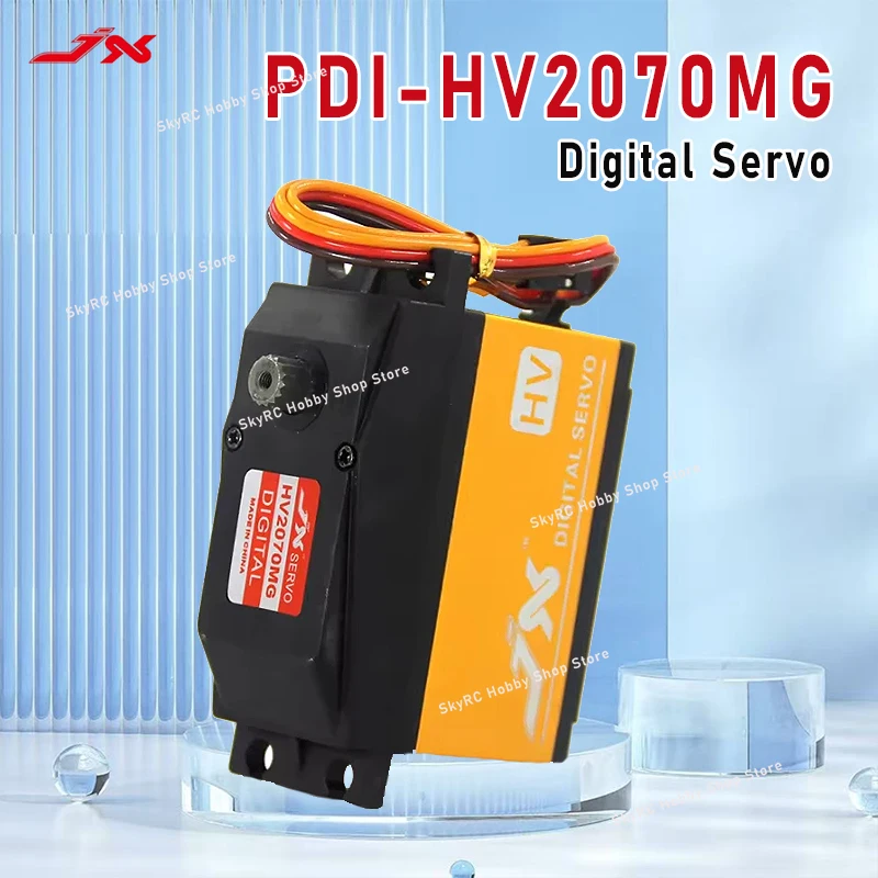 

JX Servo PDI-HV2070MG Digital Servo - 70KG Torque, High Voltage, Metal Gear, Coreless, for 1/5 RC Cars