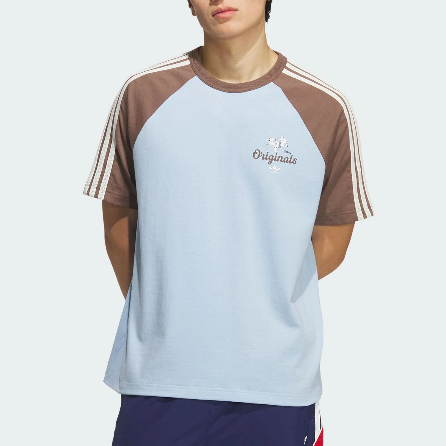 

Adidas Originals Unisex Raglan Sleeve Baseball-style Tee KG6686