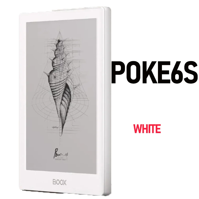 New 6 inch Boox Poke 6 and Poke 6S e-Readers Reader Ink Screen