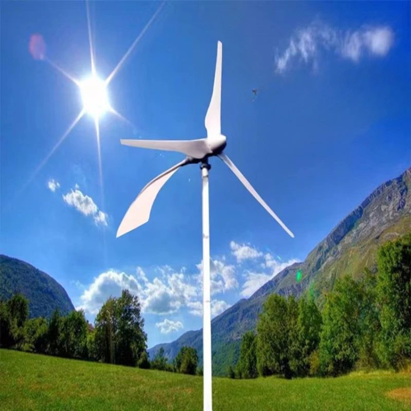 

Customized household horizontal shaft 1000 watt wind turbine small 24V48V with refrigerator air conditioner use model