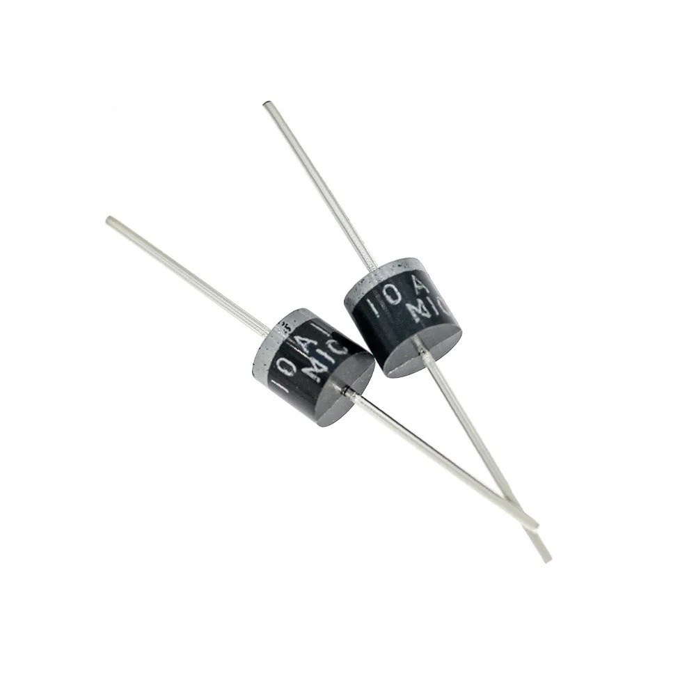 SAMIROB 10/20 Stück 10A10 Dioden 10A 1000V DO-27 elektrisches Axial-Gleichrichterdioden-Kit – Detail 5