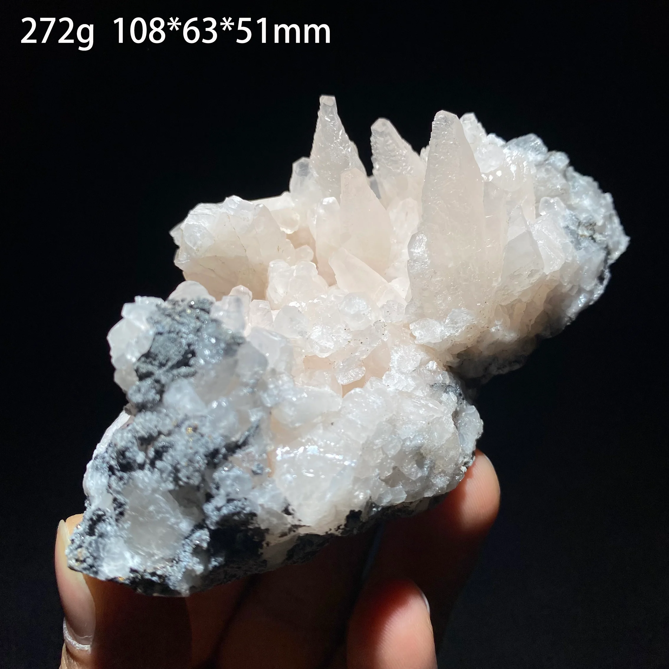 Natural Calcite Specimen Raw Material Ore Fluorescence Effect for Energy Healing Meditation Home