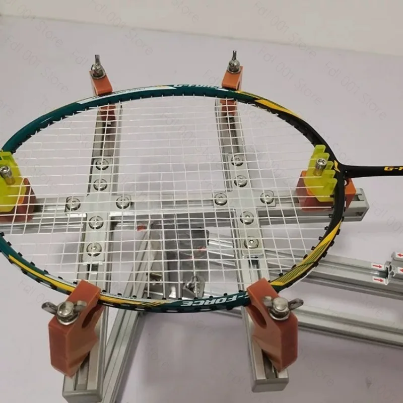 Smart digital display electric home use type flat pull badminton racket stringing machine / stringer