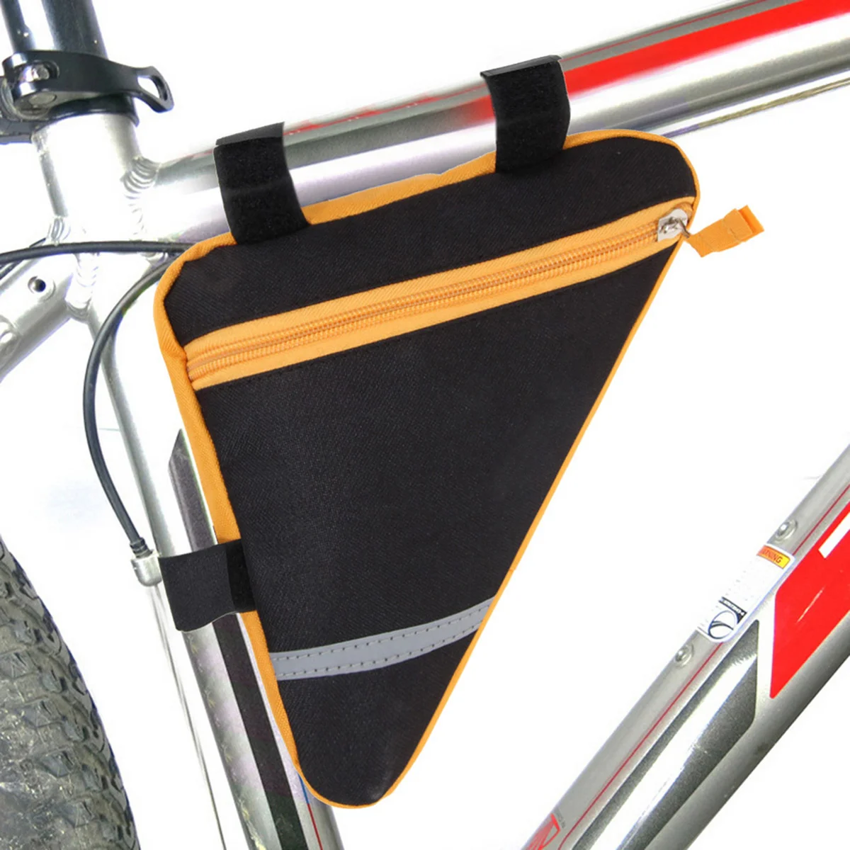 

Bicycle Rear Top Tube Bag 600D Oxford Cloth Adjustable Strap Saddle Cycling Accessories Seatpost Bags Storage Bags Bicycles