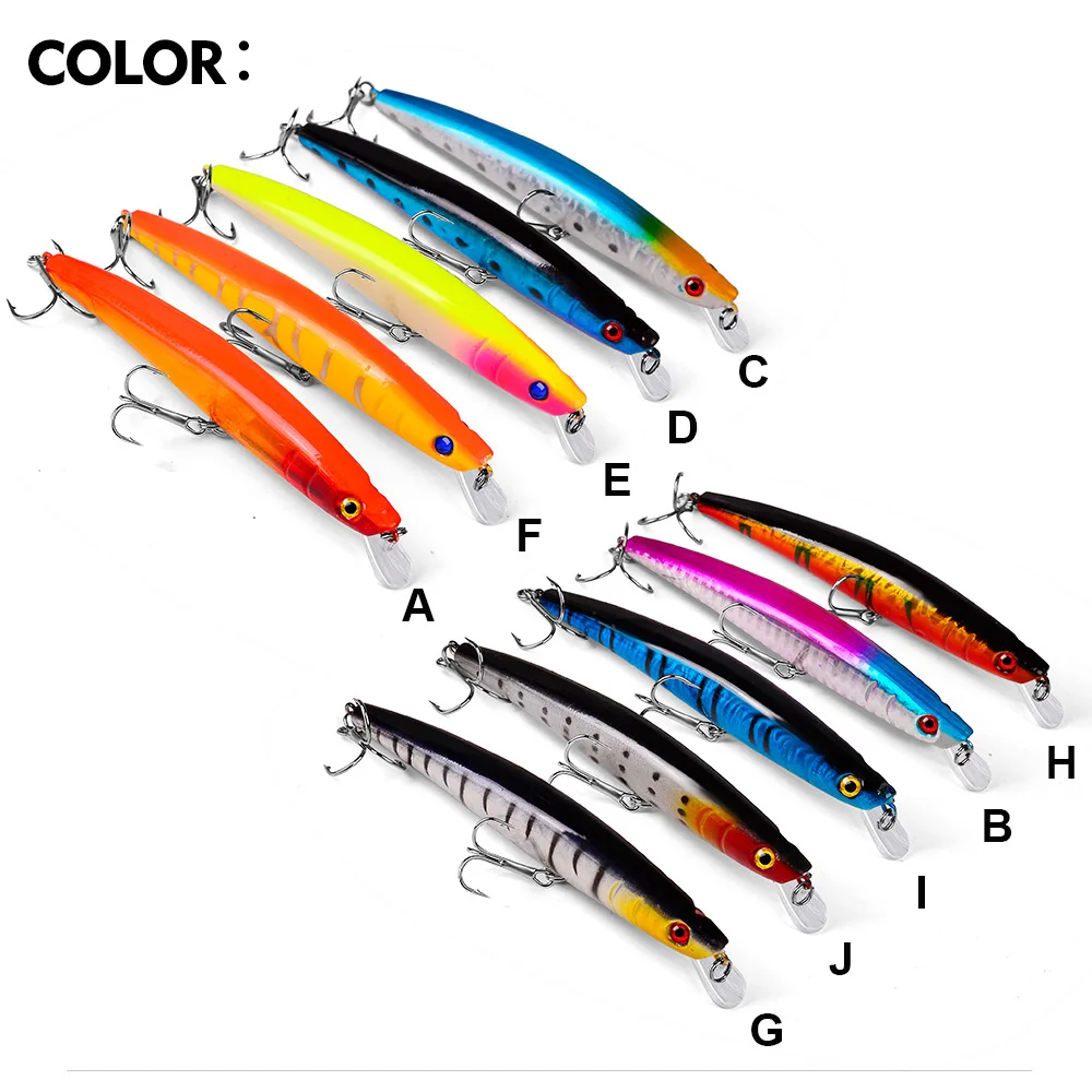 

Luya bait tip mouth kill Luya bait 11.5cm Minnow 10.2g plastic bait Minnow bait DW1028 bionic bait hard bait wholesale