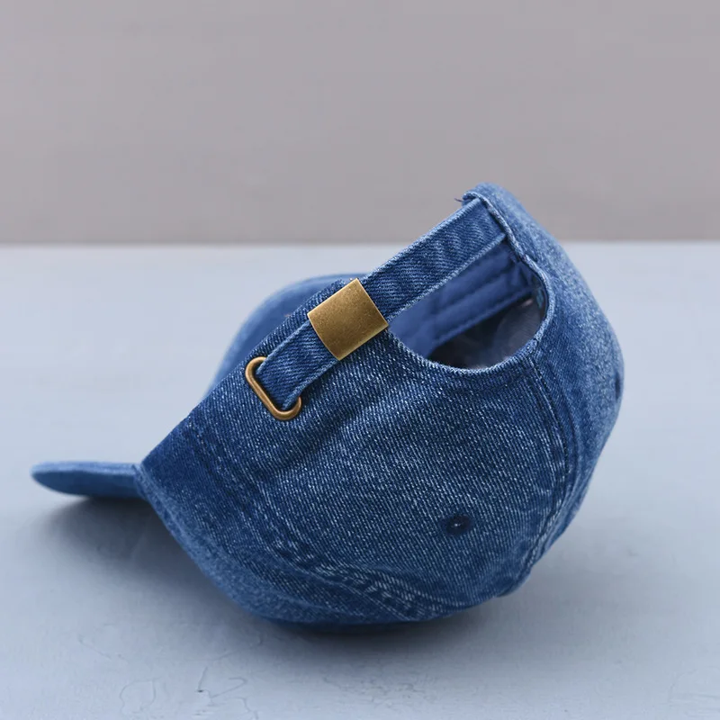 أزياء مدينة نيويورك التطريز الدنيم Snapback قبعات البيسبول قابل للتعديل في الهواء الطلق عارضة الكبار غسل الرياضة جولف قبعات للحماية من الشمس