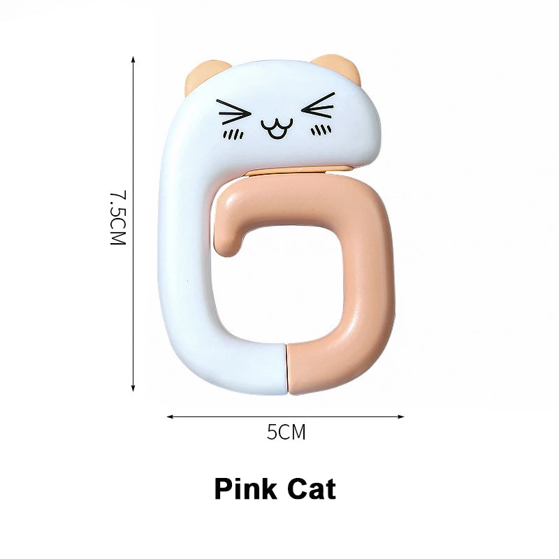 1/2pcsCartoon Animal Hook Can Be Bent Folding Strong Load-Bearing Desktop Hanging Bag Hook Table Non-Slip Key Hanger Bag  Desktop Bag Hook Portable Table-Side Non-Slip Handbag Purse Hanger Hook for School Office Student Table Desk Backbag Hook