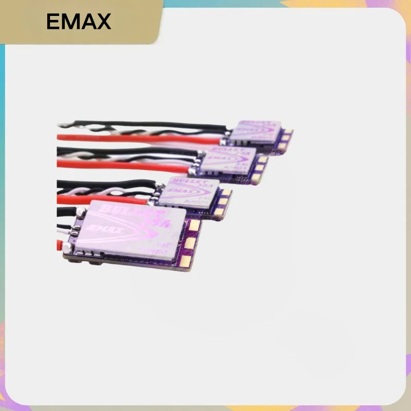 EMAX Bullet BLHeli_S DSHOT ESC 6-35A, Brushless Speed Controller for FPV Racing Drone Quadcopter, High Performance RC Parts