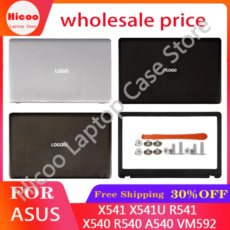 

NEW For ASUS X541 X541U R541 X540 R540 A540 VM592 VM520U LCD Back Cover/Front Bezel Top Case Housing