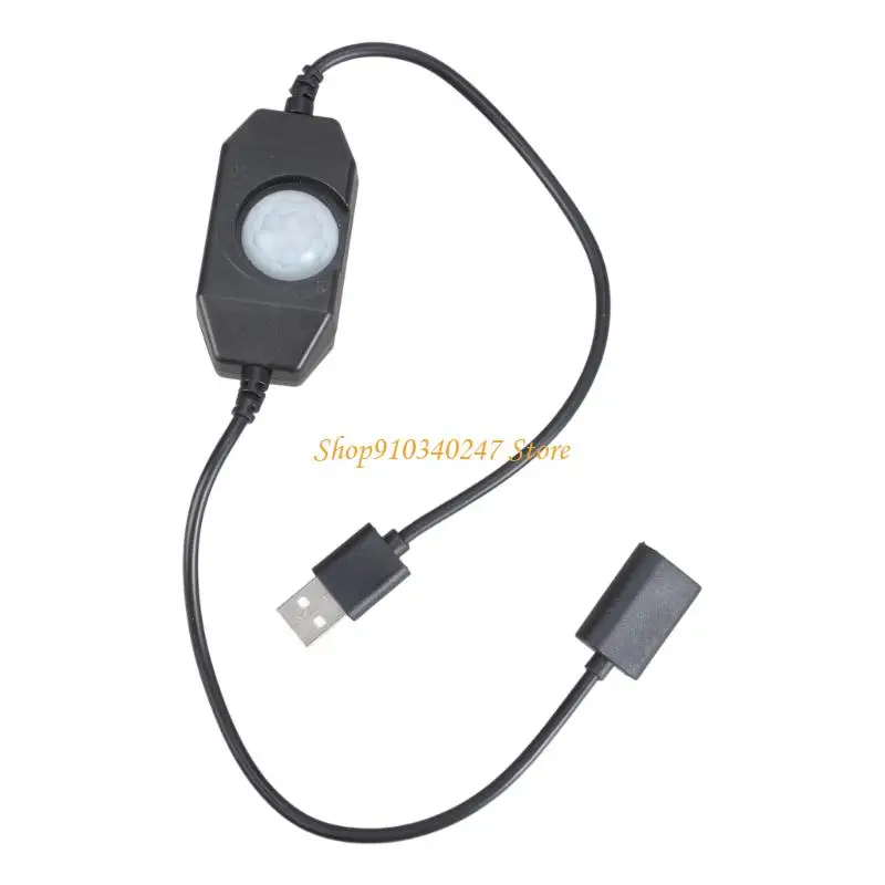 Q22A 5V USB -Leistungs -PIR -Bewegungssensoren Schalter Einfache Installation PIR -Bewegungsdetektorschalter für LED -Streifen