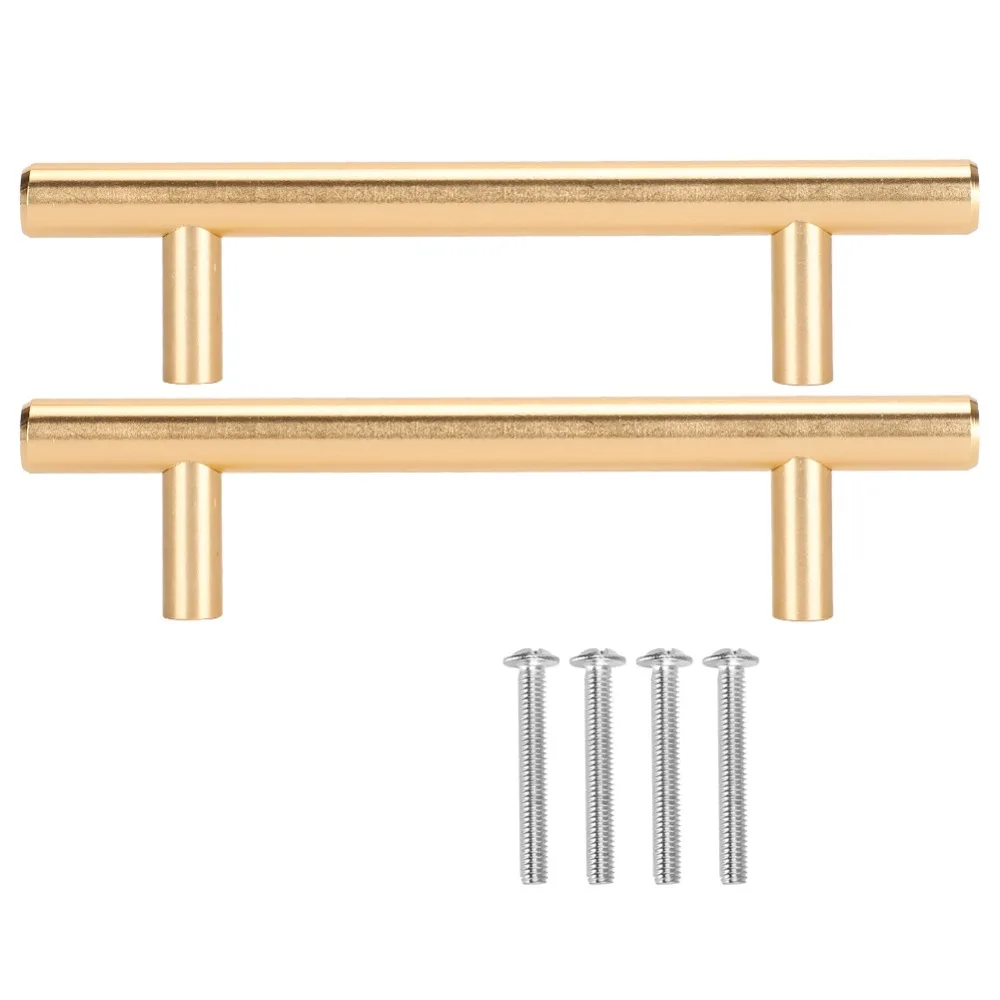 2pcs Jewelry Tools Portable Tray Handle Gold 15CM Tray Handle Replacement Zinc Alloy Drawer Pulls Bedroom