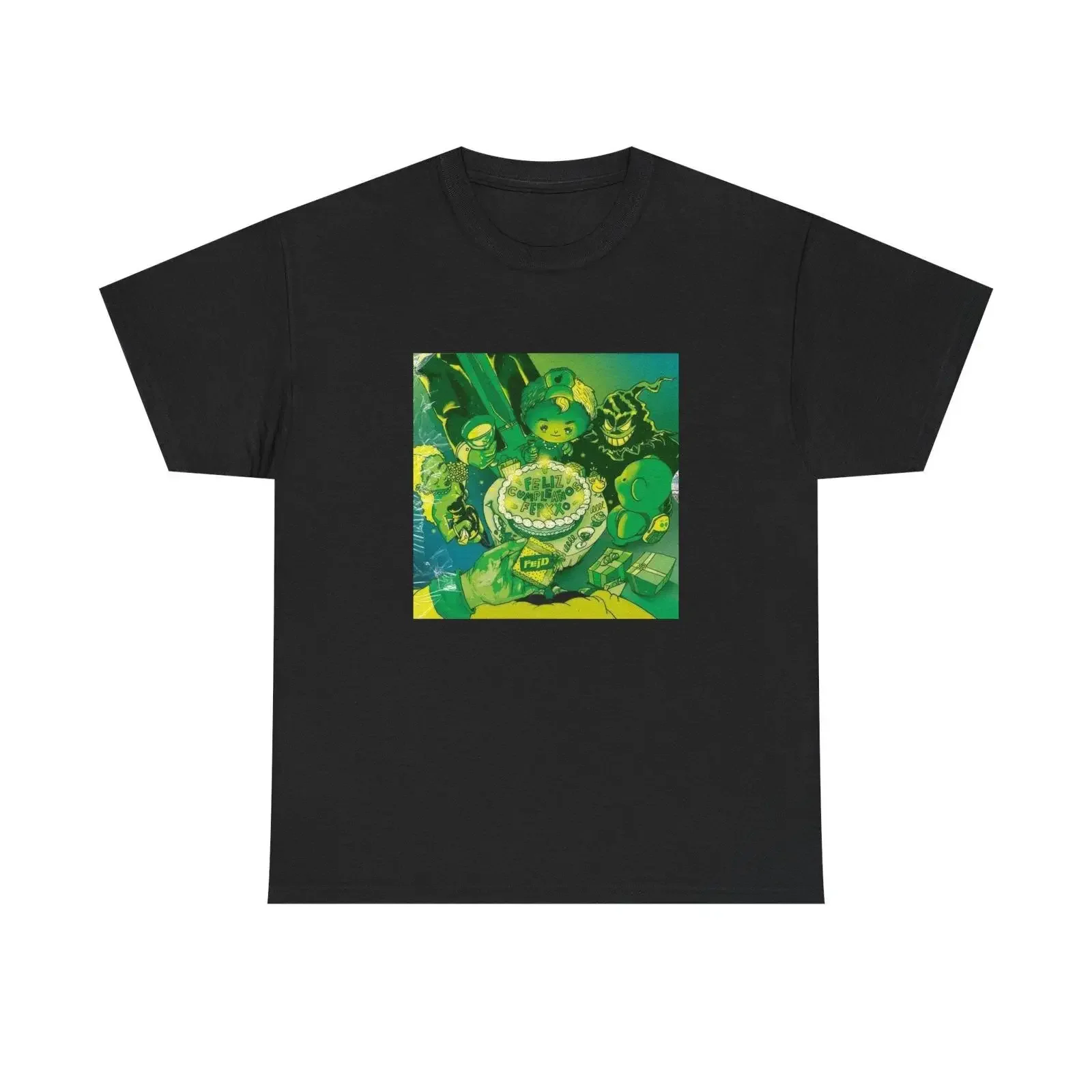 Feid Felix Cumpleanos Ferxxo Premium T shirt vintage Washed Breathable Unisex streetwear Comfortable Top For Everyday Wear