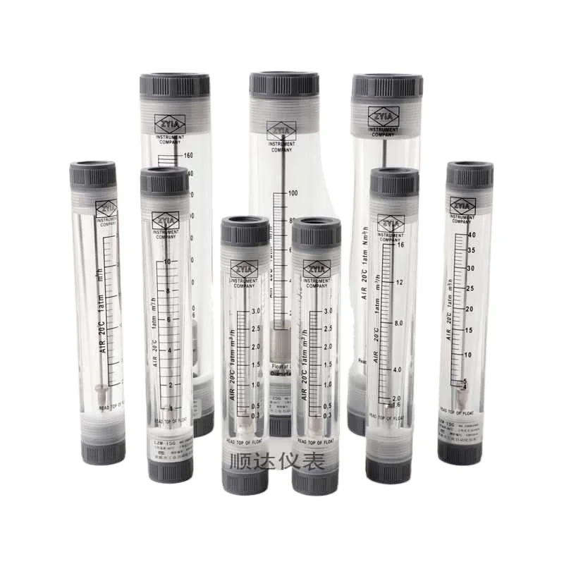 

Расходомер газа LZM-G из оргстекла для трубопроводов, роторный поплавковый расходомер жидкости и сжатого воздуха ZYAI