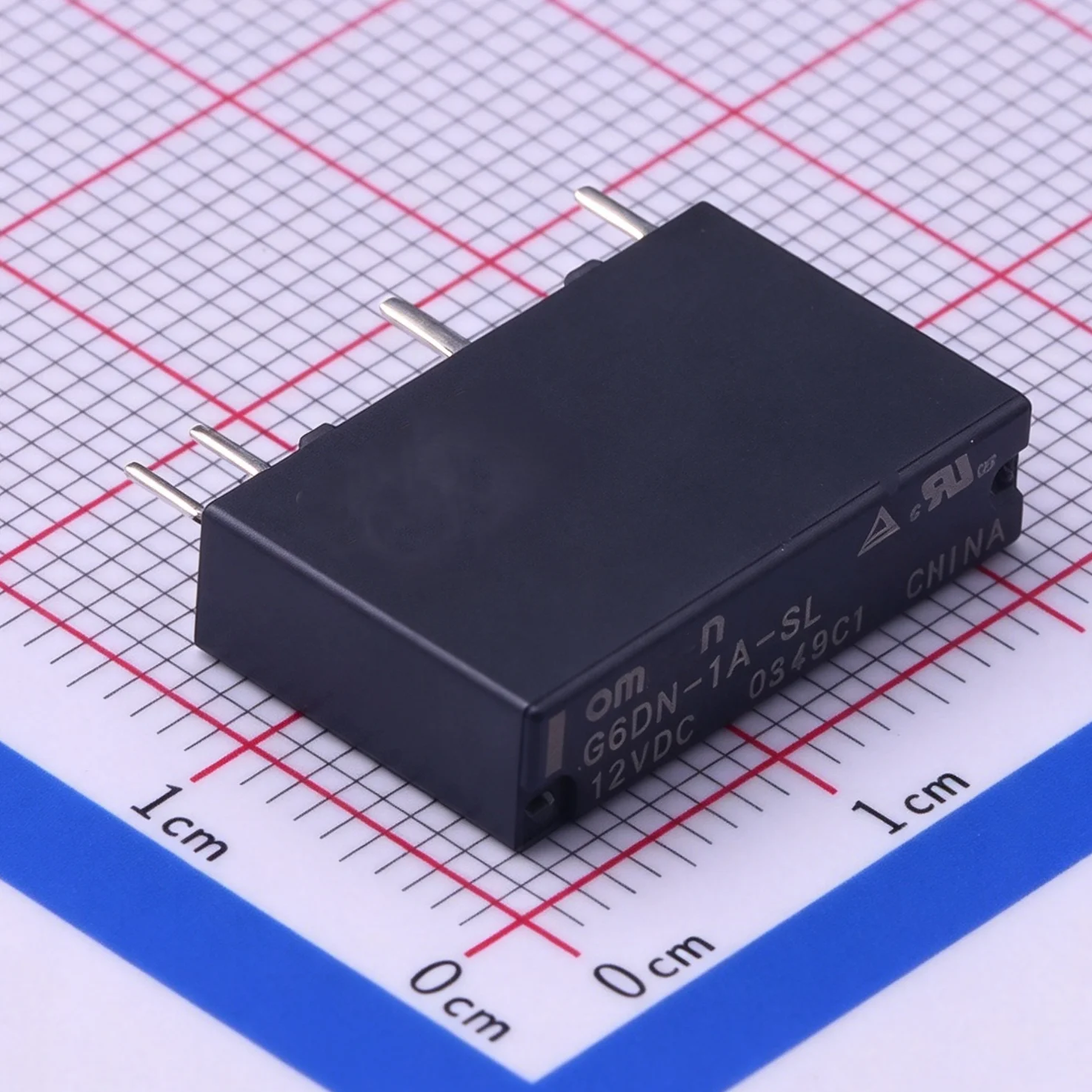 5PCS G6DN-1A-SL 5VDC 12VDC 24VDC DC5 DC12 DC24 5A@30VDC 250VAC 4-pin plug PCB NEW Original SPST-NO Slim Power Relay 5A switching