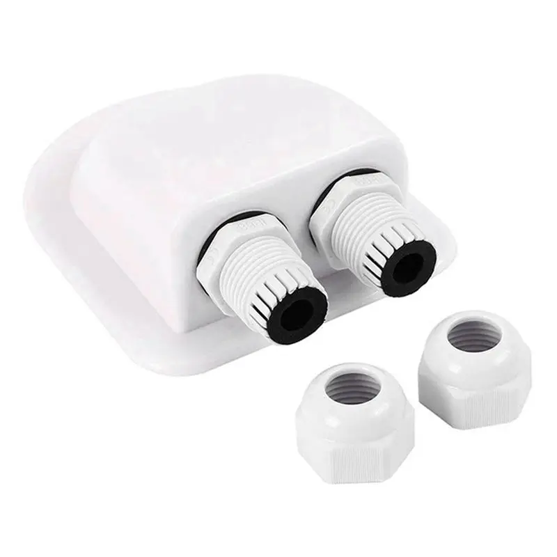 AA81-10X Roof Wire Entry Gland Box Solar Panel Cable Motorhome Caravan Boat-A