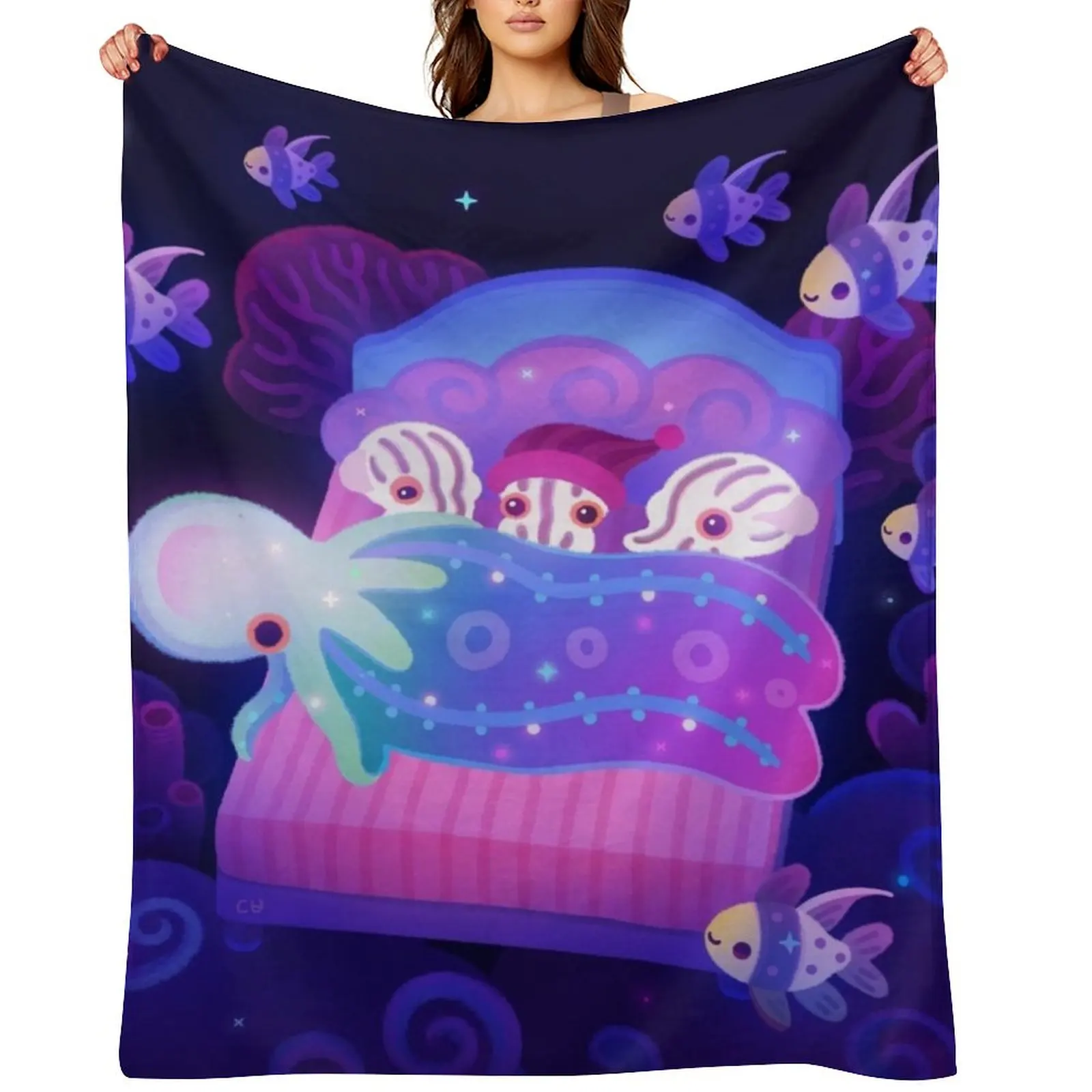 

Blanket octopus Throw Blanket Bed Fashionable Heavy Fashion Sofas Bed covers Blankets