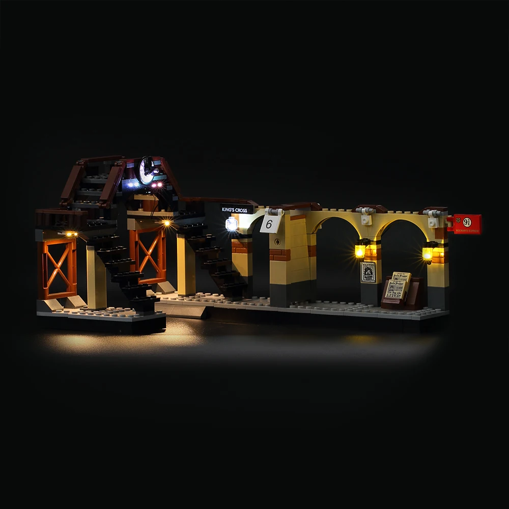 LED Lighting Set Suitable for LEGO Hogwarts Express 75955 Lighting Gift (Excluding Building Blocks)