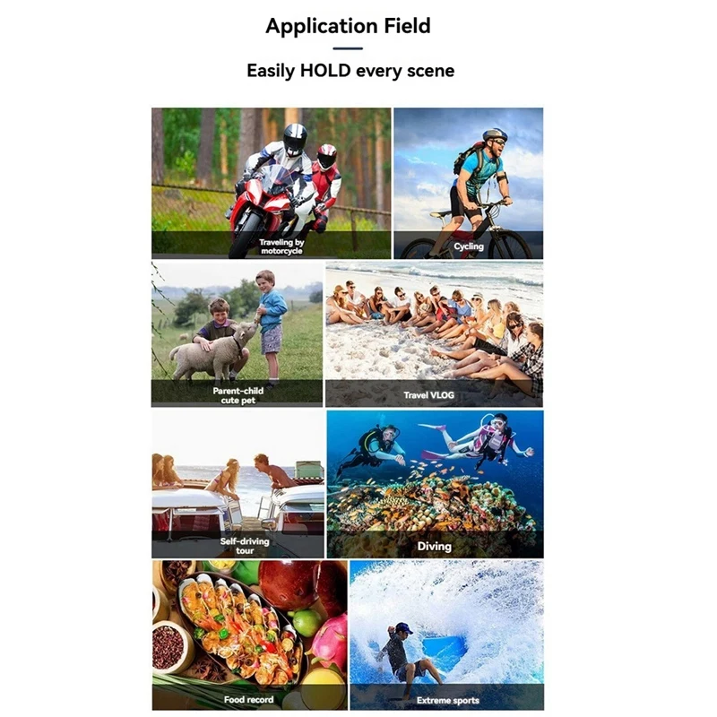 كاميرا صغيرة الإبهام 1080P كاميرا الحيوانات الأليفة داش كاميرا الجسم مع علبة البطارية، حلقة تسجيل كاشف حركة كاميرا مدونة فيديو