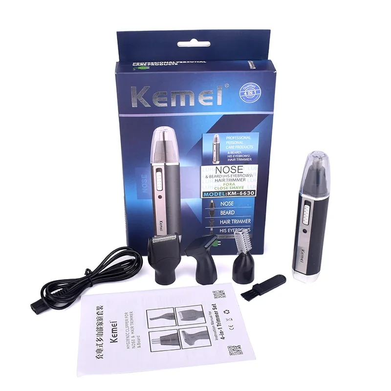 Electric Nose Hair Trimmer Ear Nose Trimer Hair Remover Eyebrow Beard Shaver Razor Clipper Face Shaving Cutter