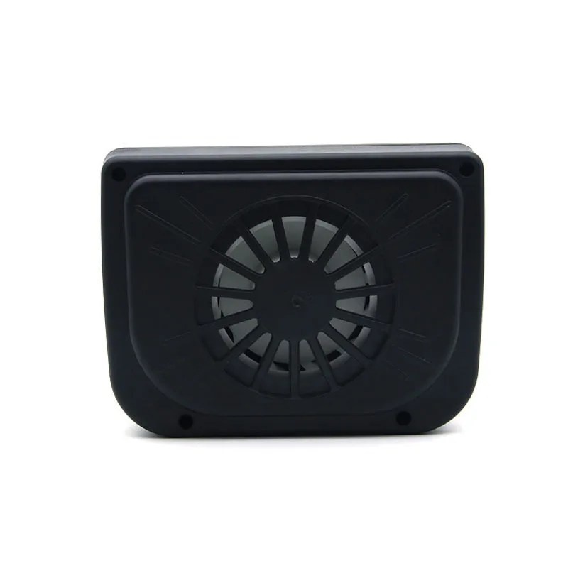 범용 미니 태양광 자동차 배기 선풍기, 윈드 실드 배기 포트, 휴대용 태양광 자동차 배기 선풍기