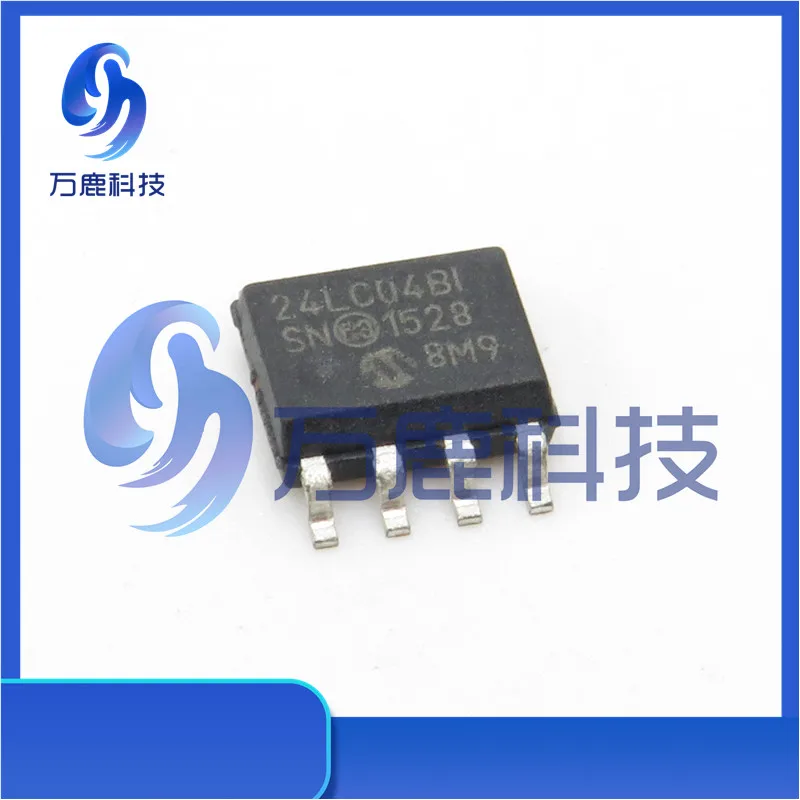 24Lc04B-I/Sn 4K, 512 X 8 2.5V Serial Ee, Ind Soic-8