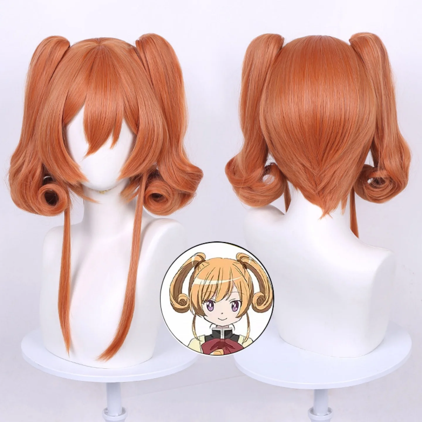 Therese Cosplay Wig Rose Net Therese Puella Magi Madoka Magica the Movie Walpurgisnacht: Rising Wig Halloween Party