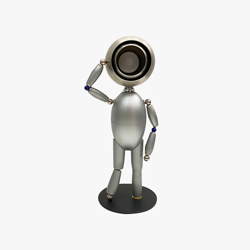 

Robot creative modeling desk lamp boys gift creative figure industrial style cool ornament
