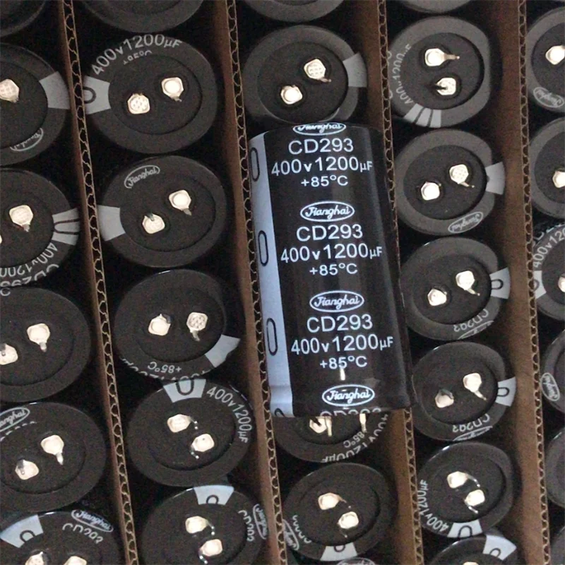 

Новый электролитический конденсатор Jianghai CD293 400V1200UF 1200UF400V 4-контактный 35*80