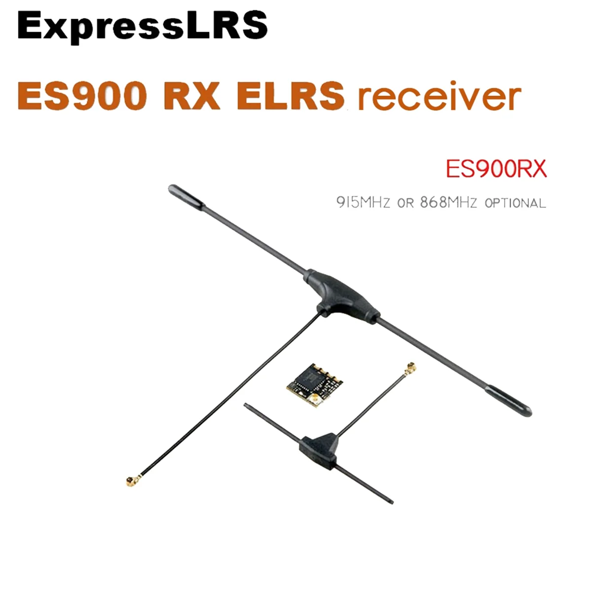 Приемник ELRS ES900RX 915 МГц RX FPV ELRS 915 МГц для дрона дальнего радиуса действия FPV