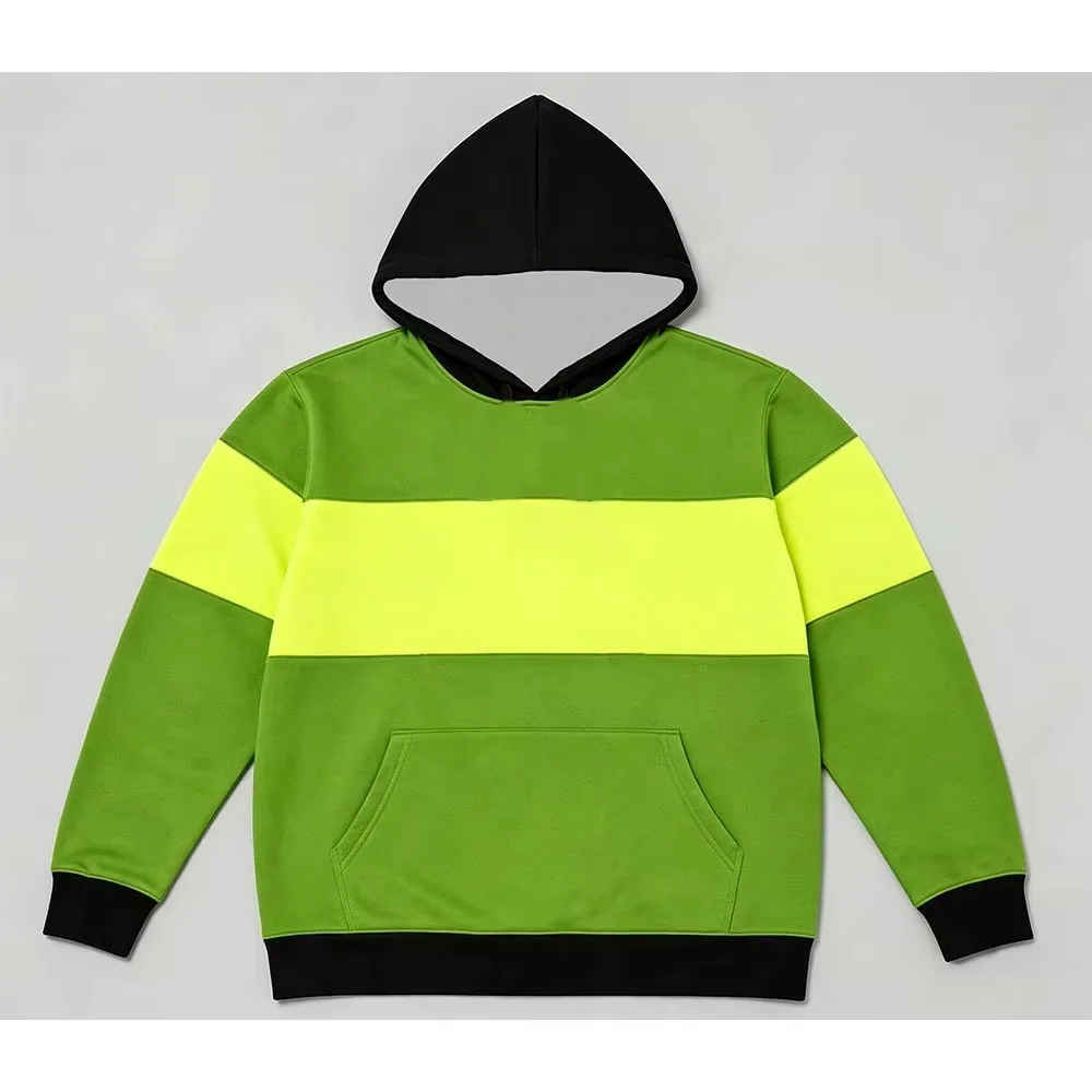 Deltarune Undertale Kris Cosplay Hoodies Langarm Mode Kapuzenpullover Herren Damen Kleidung Grün Gelb Gestreifter Pullover – Detail 5