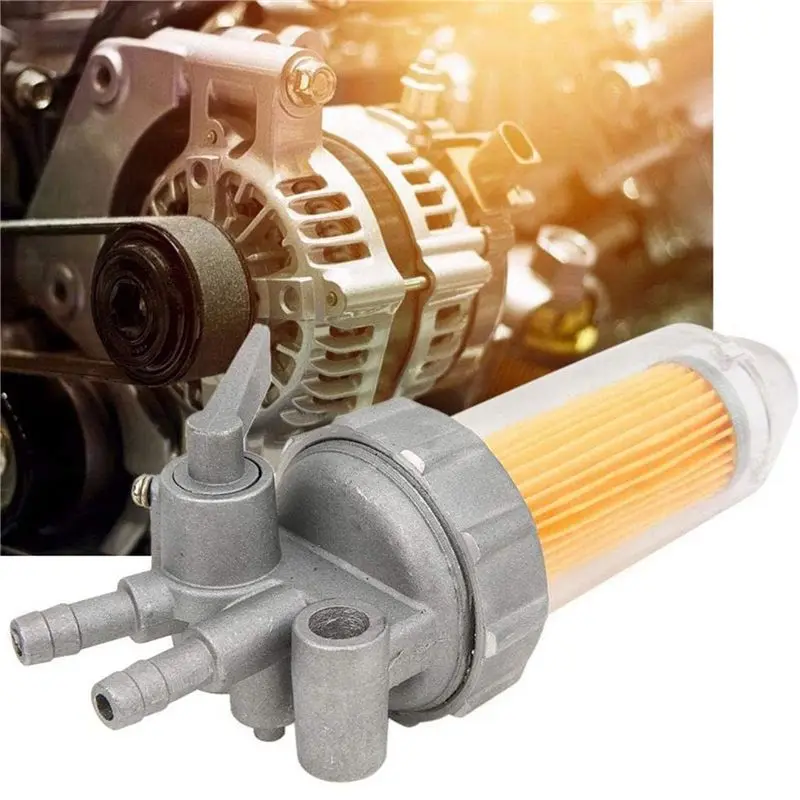A48P-10X Car Oil Fuel Filter Shut Off Valve Generator Automobile Filter Parts Accessories For 5KW 6KW 7KW 178F 186F 188F