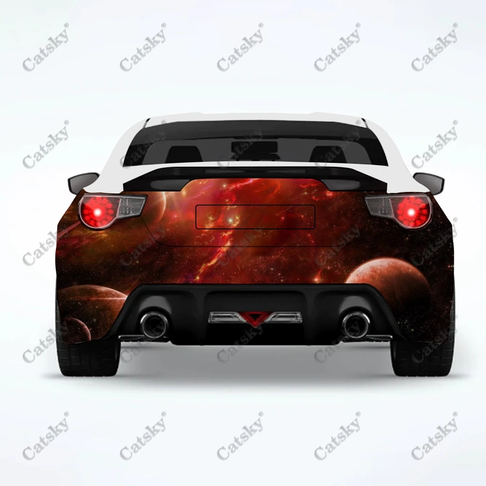 Planet Space Series Car sticker rear car rear appearance modification package painting pattern suitable for car truck sticker