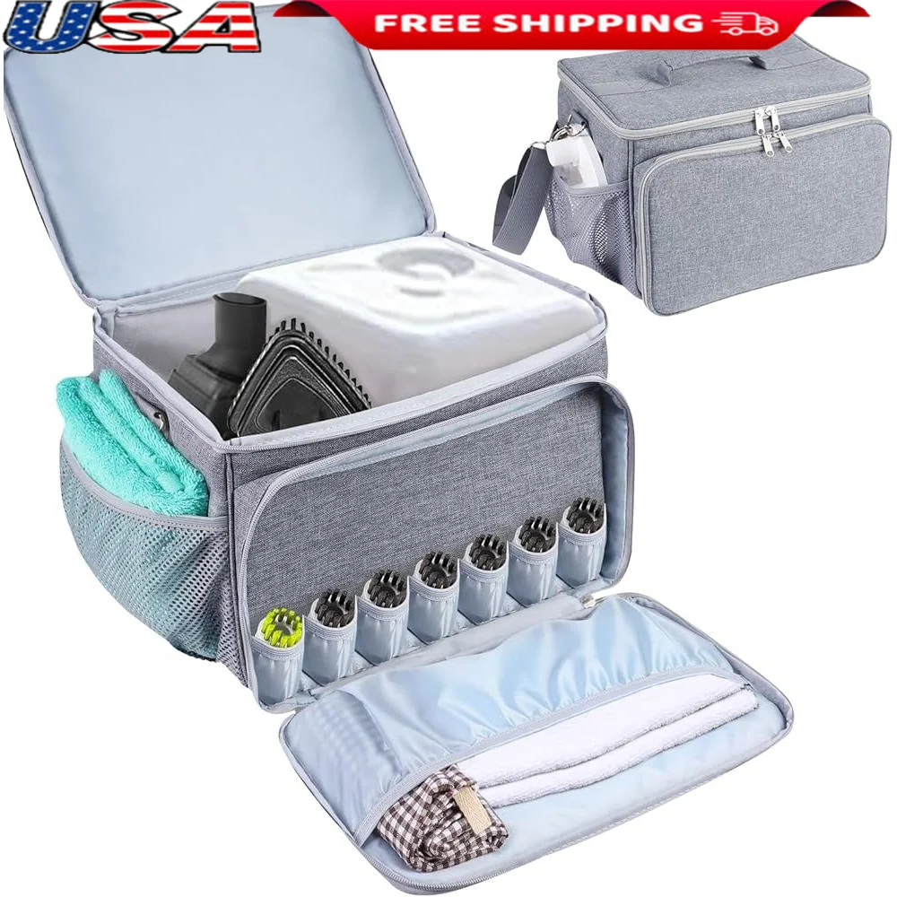 

Adjustable Compartments Storage Bag Dupray Neat Steamer Portable Cleaner Organizer Durable Oxford Cloth with Shoulder Straps and