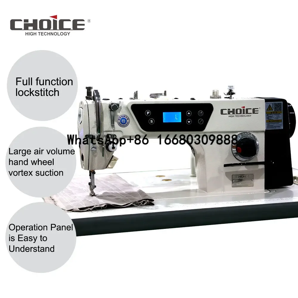 

Golden Choice GC8800D Direct Drive Lockstitch Sewing Machine Single Industrial Sewing Machine for Woven Fabrics