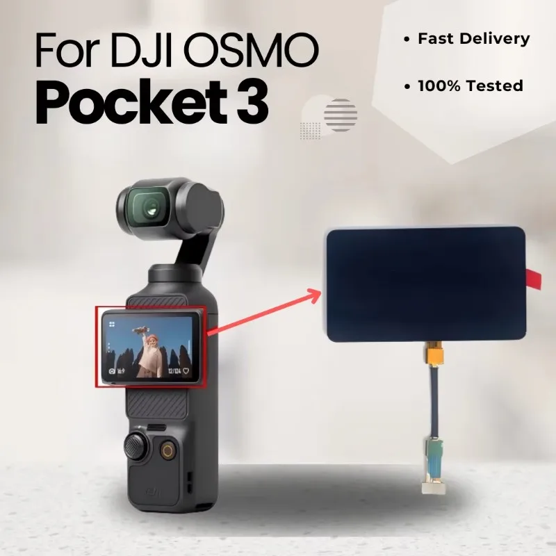 M51K-For DJI Pocket 3 Screen Assembly Replacement - Capacitive Touch Display For Pocket 3