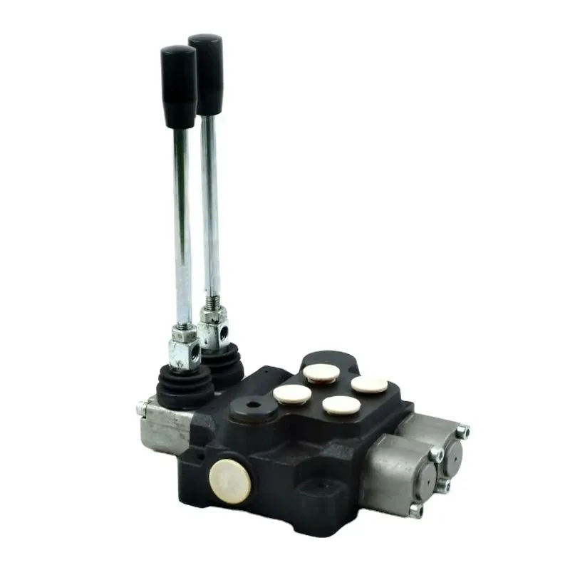 

Hydraulic Control Valve Sectional Valve Manual Control Hydraulic Single Lock Joystick Directional Control Valve
