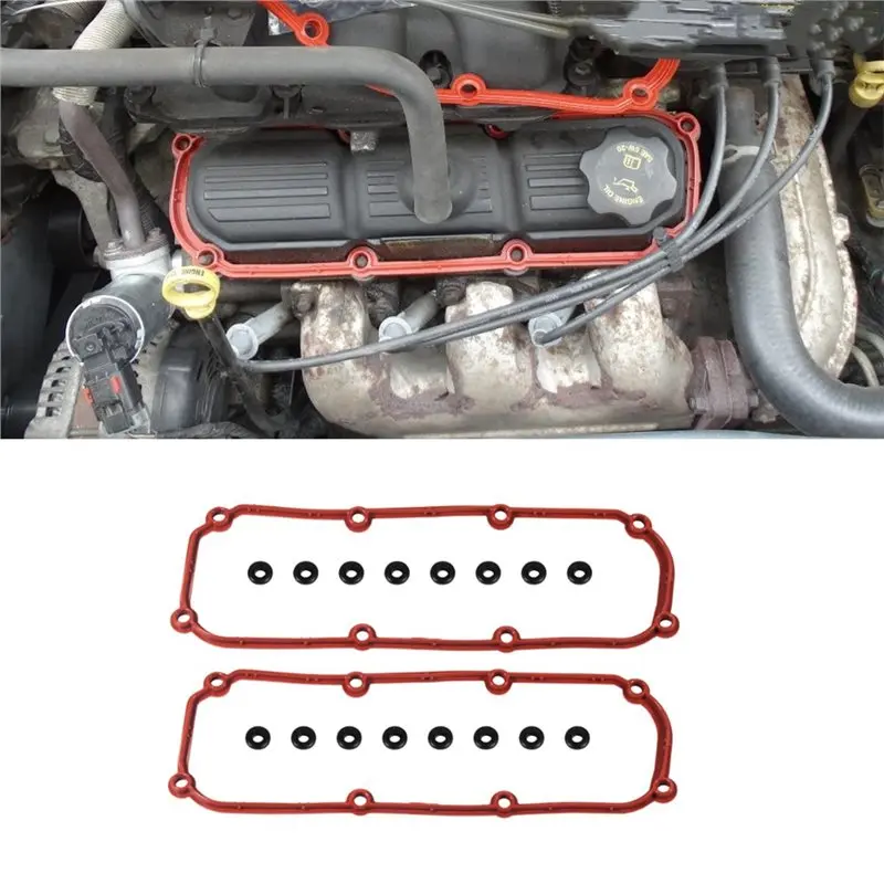 Valve Cover Gasket Set For Dodge Foravan Caravan Grand Caravan Pacifica Grand Voyager Town& Country VS50599R