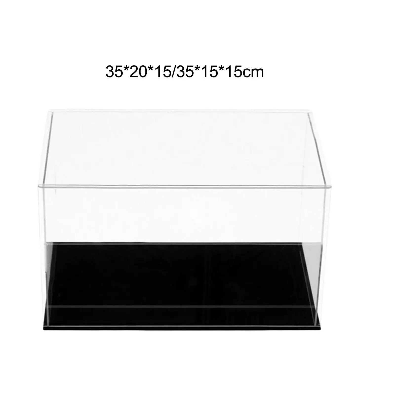 Acrylic Display Case Countertop Box Cube Organizer Stand for Action Figures