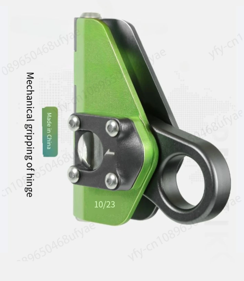 Outdoor Mountaineering Rock Climbing Hinge Mechanical Gripping Knot Aerial Work Self-locking Auxiliary Brake