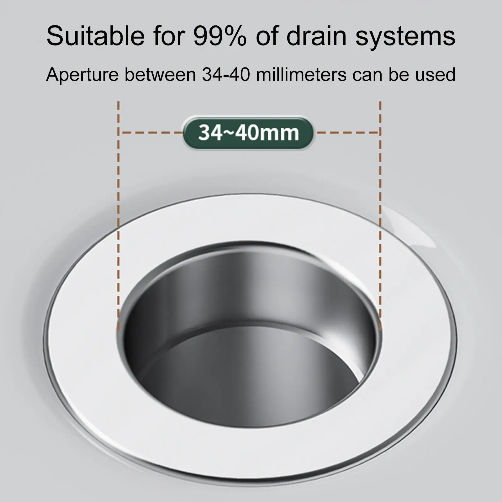 Long Pop-Up Sink Drains Filter Bathroom Press Bounce Basin Plug Stopper Wash Basin Hair Catcher Sink Strainer Kitchen Supplies
