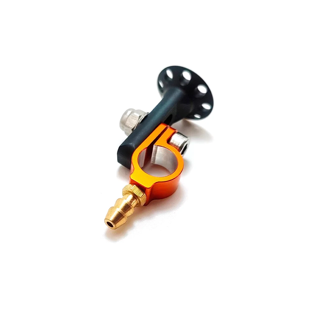 TFL Aluminum Tube Clamp Bushing Support Frame With Oil Nozzle For RC Gas Boat Shaft Tube 6/7/9mm RC Boat Upgrade Parts