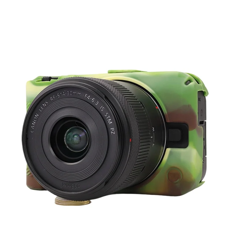 R50V Silicone Armor Skin Camera Case Body Cover Protector for Canon EOS R50V Digital Camera