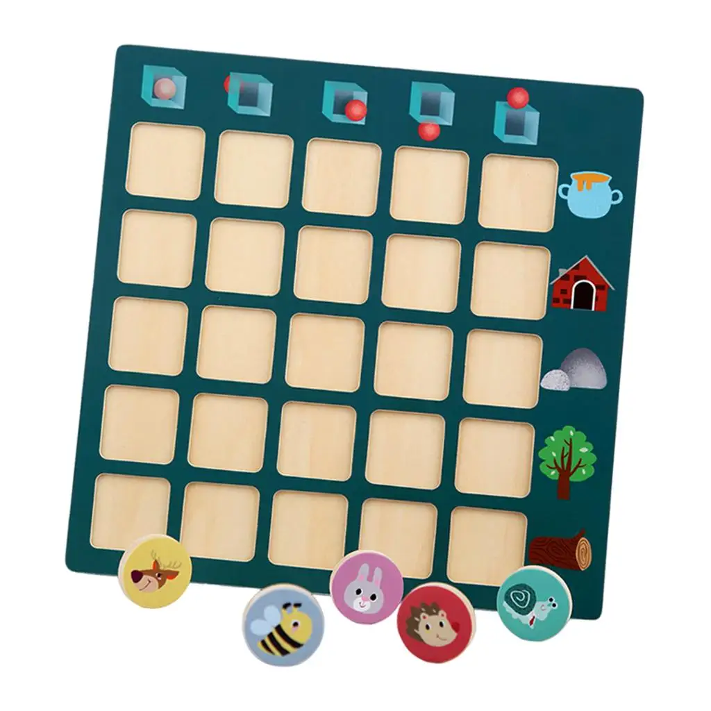 

Развивающая игра Монтессори «Найди направление» для детей от 3 лет: развивающая координацию рук и глаз, семейная игра для дошкольников