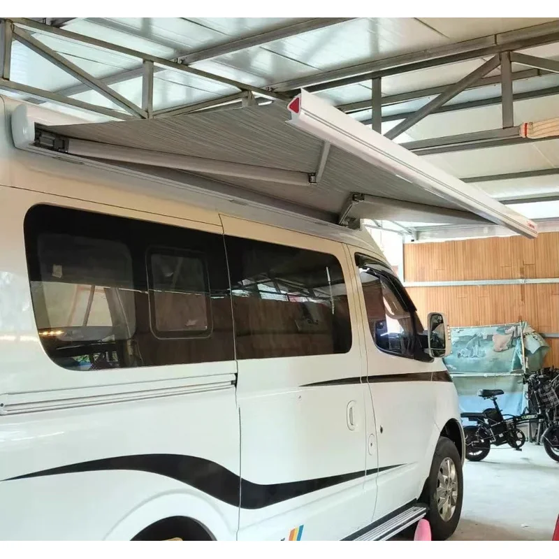 

High Quality 2.5-6M Retractable Side 12V Motorized Awning Waterproof Sunshade For Camper Van RV Caravan