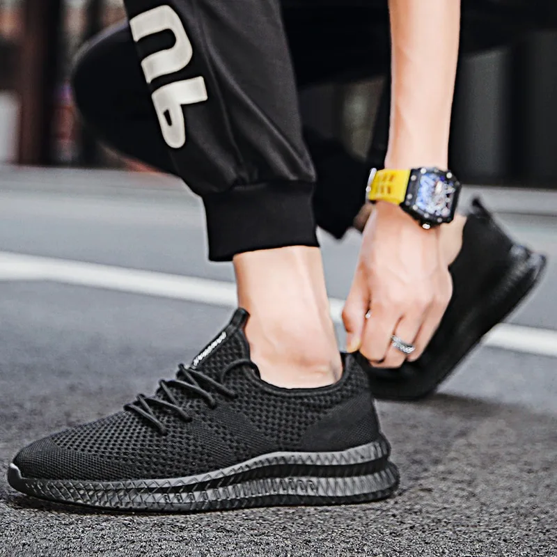 High Quality Casual Shoes for Men Sneakers Breathable Fashion Gym Ultralight Walking Shoe Big Plus Size 36-50 Zapatillas Hombre